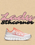 On Running Cloudtilt rose et blanc – sneakers femme confort avec CloudTec Phase®