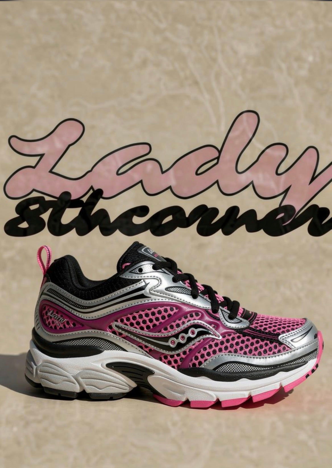 Saucony Omni 9 rose/ violet – sneakers running rétro & lifestyle femme