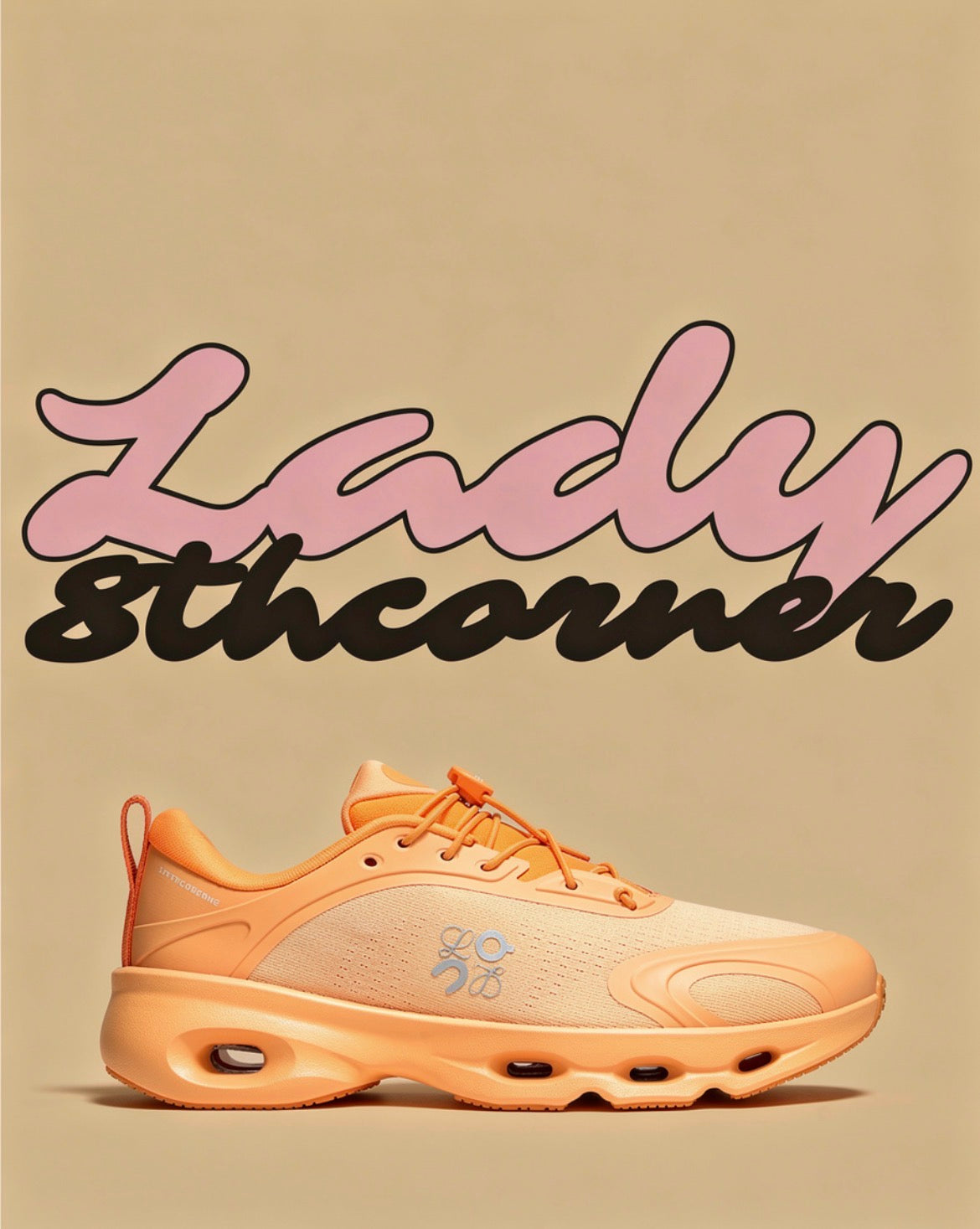 LOEWE x On Cloudtilt orange – sneakers premium confort avec technologie CloudTec Phase®
