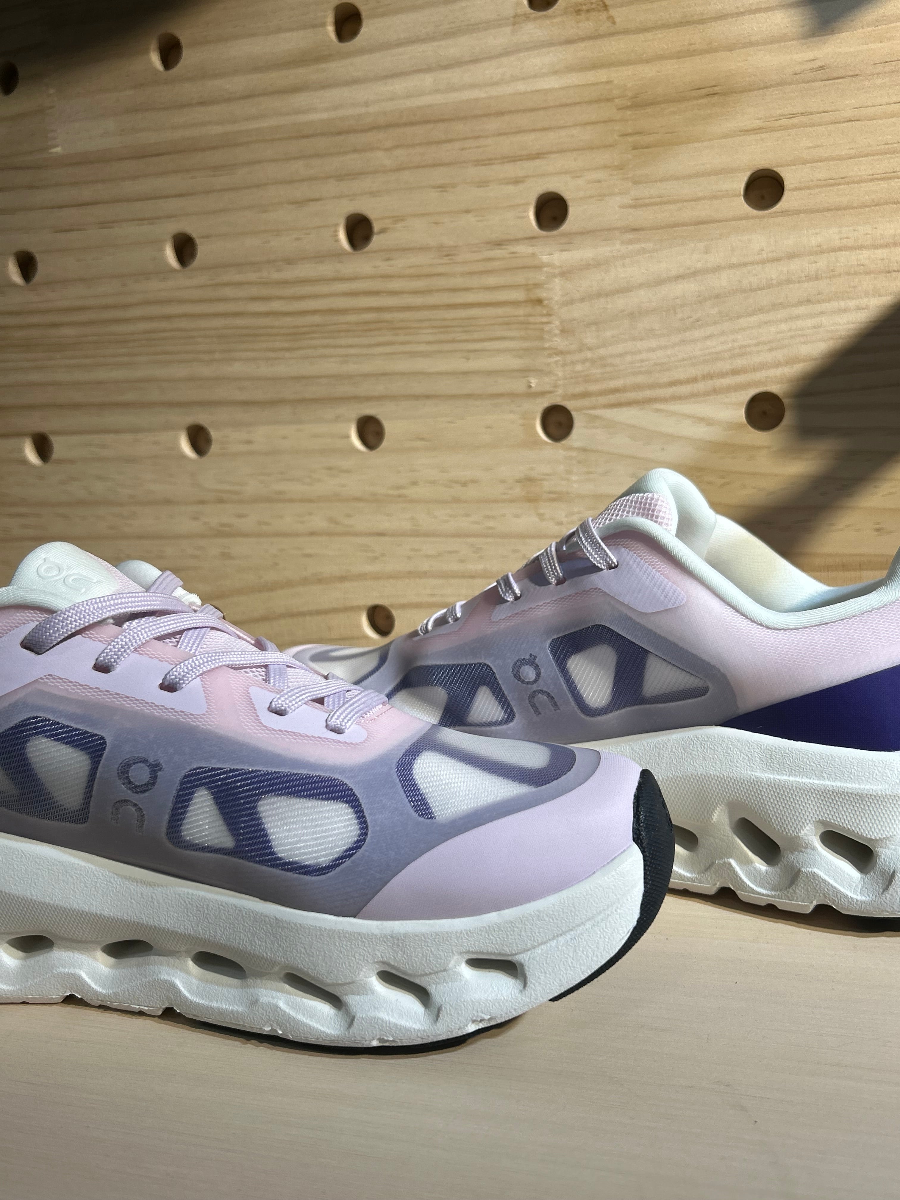 On Running Cloud rose & violet – sneakers running lifestyle femme