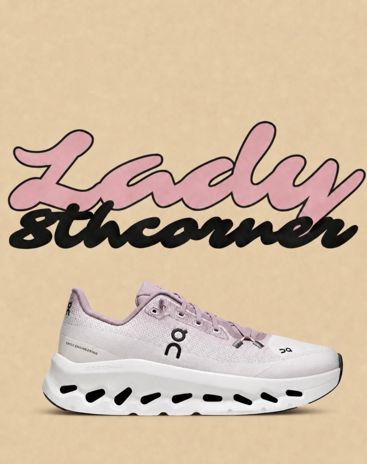 On Cloud Cloudtilt rose clair – sneakers premium femme avec CloudTec Phase®