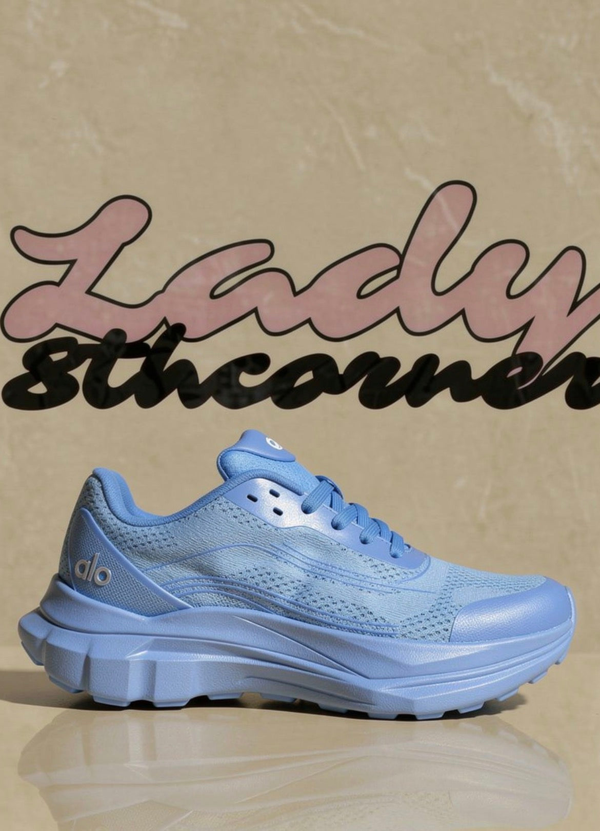 Alo Running bleu – sneakers training & lifestyle femme