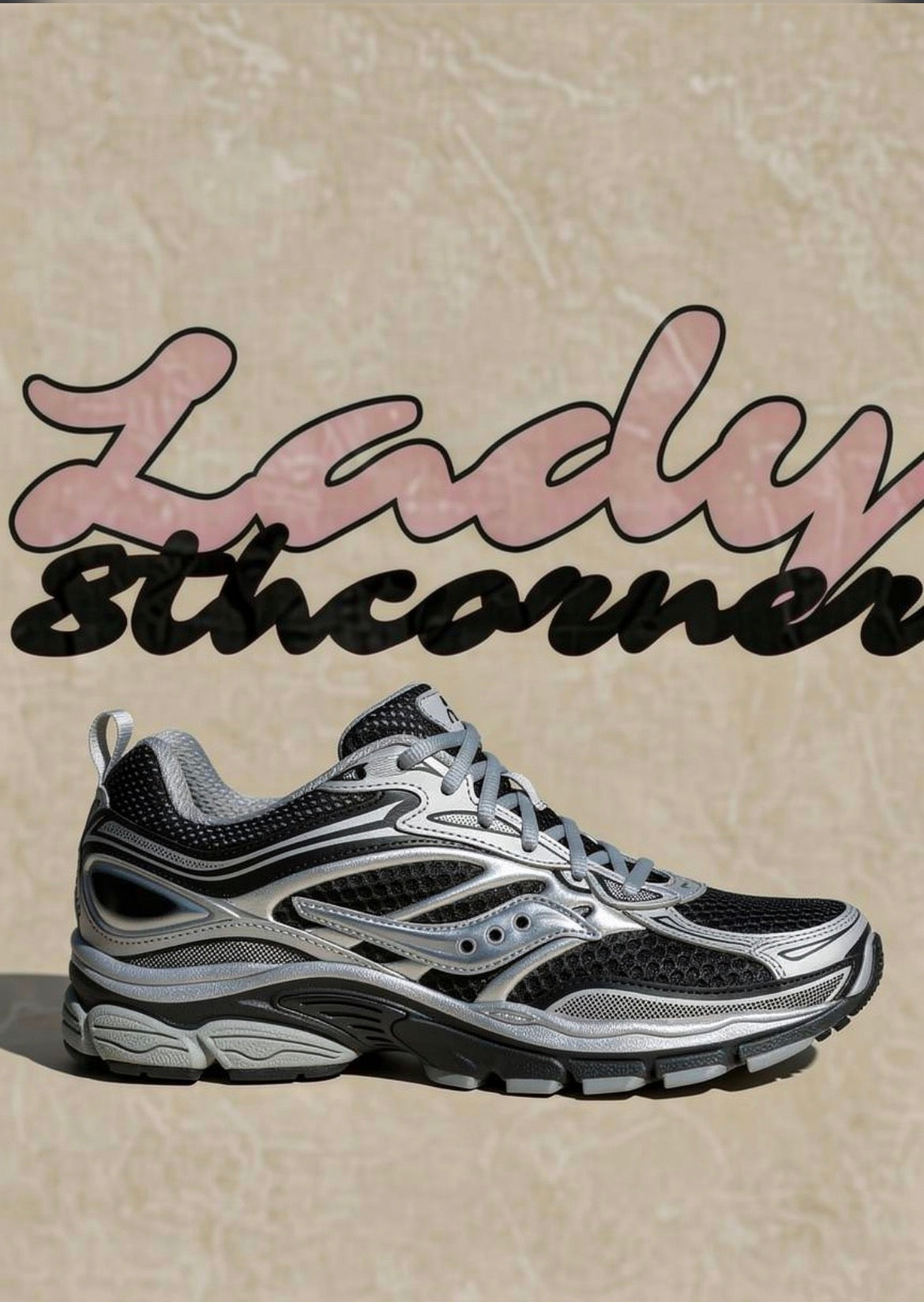 Saucony Omni 9 noire / argenté – sneakers running rétro & lifestyle femme
