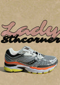 Saucony · Gris & orange